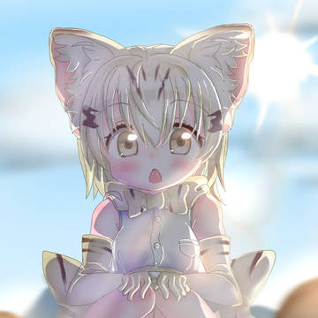お座りスナネコちゃん