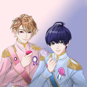 Prince Candy and Prince Macaron