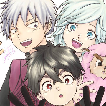 怪物事変の子供3人