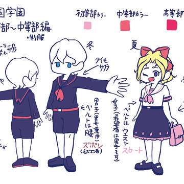 【⚠️学パロ】私立帝国学園【オリジナル設定】