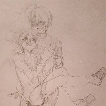 スケッチ Oma Kokichi/Saihara Shuichi