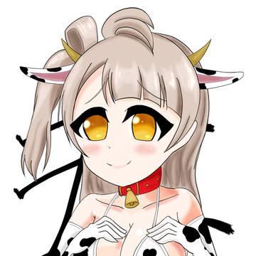 牛柄ことりちゃん