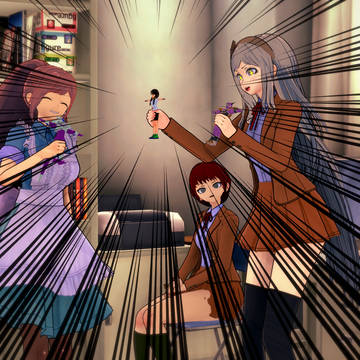 Sonia and Chisa at Play