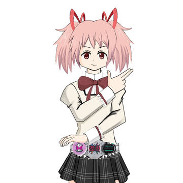 Madoka变身成假面骑士2.0版本