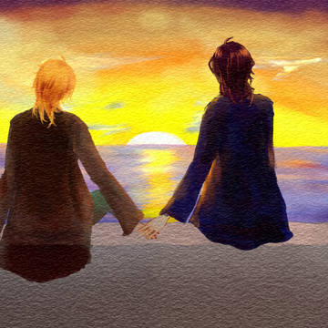 夕陽