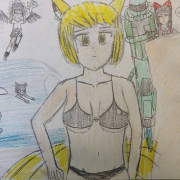 Ran Yakumo: Beach episode