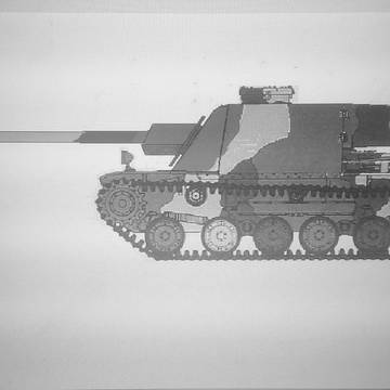 チヘ改造型砲戦車(架空)