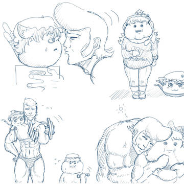 ちぇん＆くそ全裸VS激愛でおじさん(おにいさん)