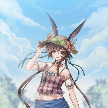 アークナイツのアーミヤ水着を描いてみた