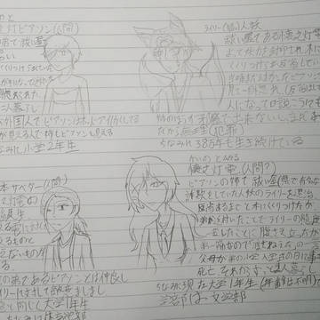 第五人格弁泥ハマったから人外パロしてみたくなった