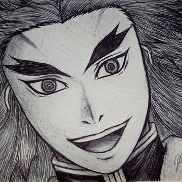 煉獄さん落書き
