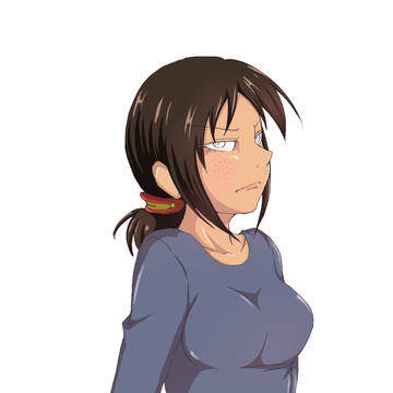 グレーのシャツ