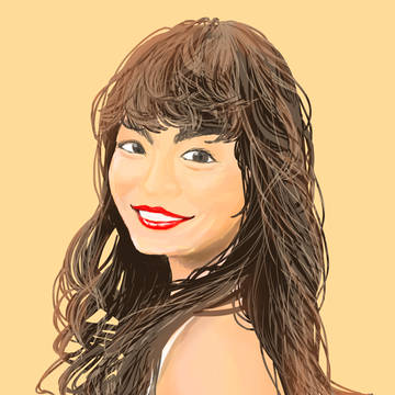 長谷川京子様の美しさを表現したい