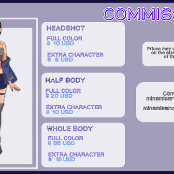 Commissions open