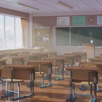 Japanese School Class