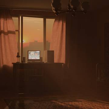 Old soviet room