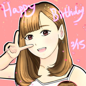 朋友生日的祝賀圖