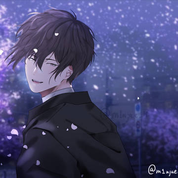花のある夜