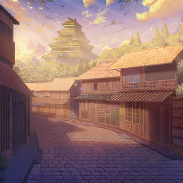 An evening in the village