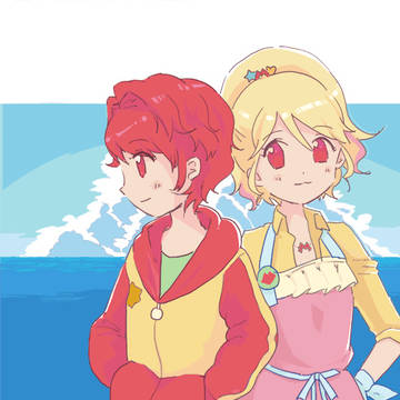【WEB再録】うみべのミラクル【アイカツ同人誌】