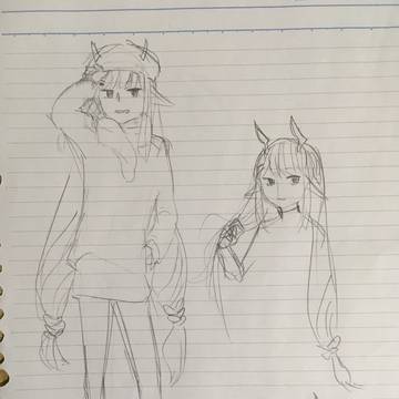 ヴィグナちゃんらくがき