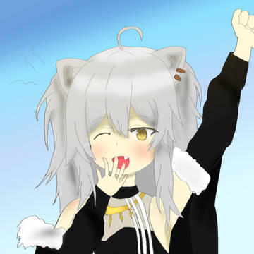 ししろん初描き