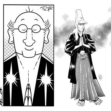 Moebius & Arzach in Japanese way