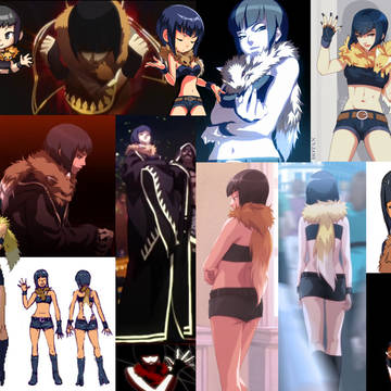 牡丹 KOF XIII コラージュ