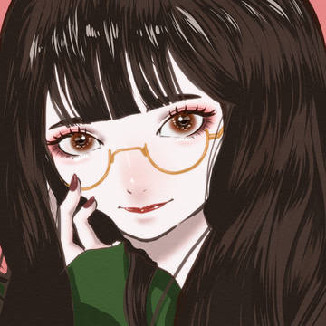 メガネ女子