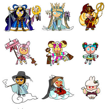 hanbok cookie