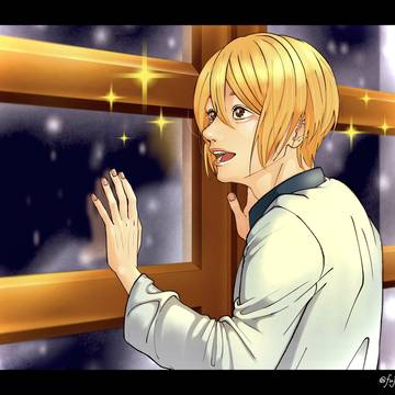 『雪だ!』
