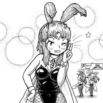 ツインテールバニー