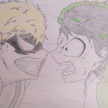 Deku VS Bakugo