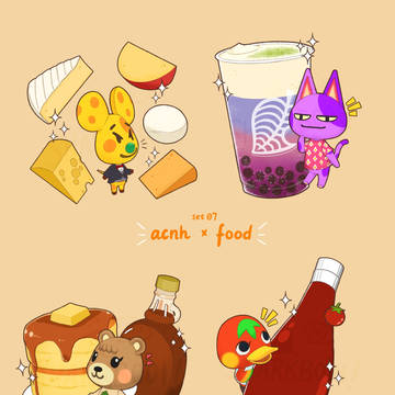 あつ森 x FOOD (8)