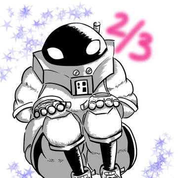 13号先生　誕生日イラスト
