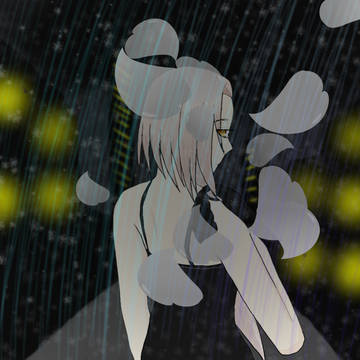 こんなに雨が綺麗だから