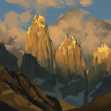 やま- mountain -  山