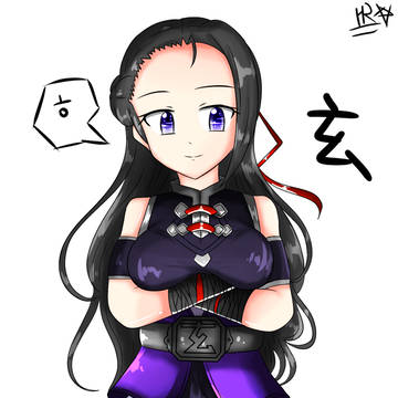 묵현 여캐