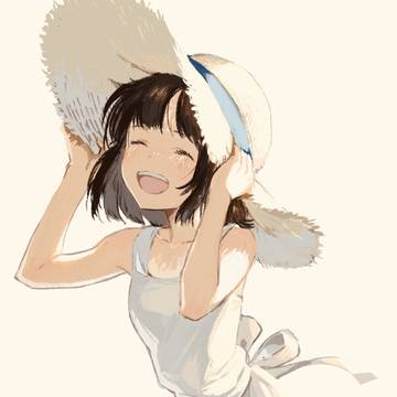 夏の女の子