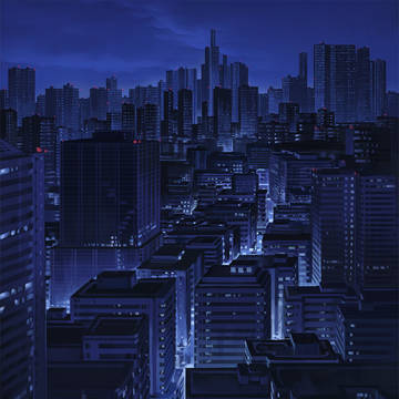 晴天前夜イラスト