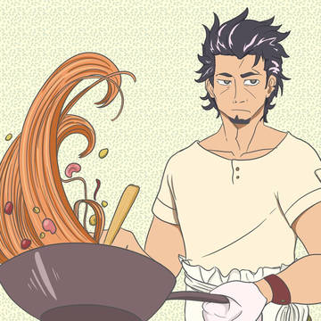 Kaburagi the chef