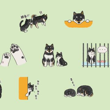 犬猫LINEスタンプ