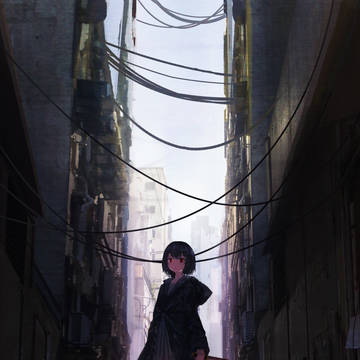 路地裏の日常