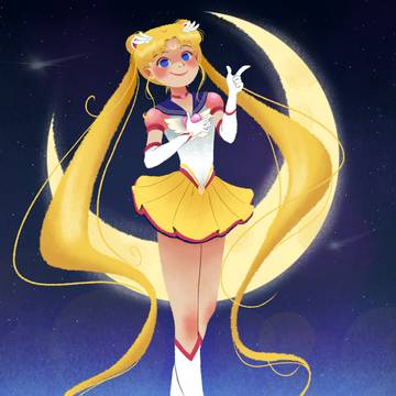 Sailor moon eternal form 🌙🌕✨⭐️