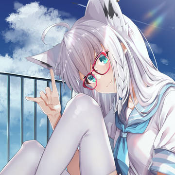 セーラー服眼鏡フブキちゃん