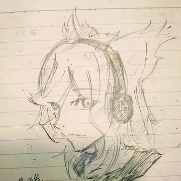 【アナログ】豊聡耳神子(アイコン用)
