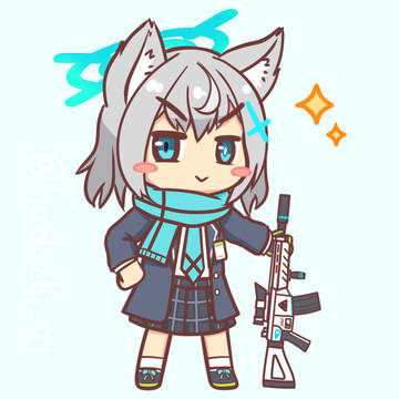 キメ顔シロコさん