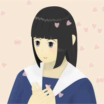 制服を着た女の子（2021年2月版）