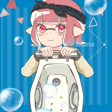 バンダナ×イカガール