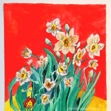 農曆新年快樂｜水仙 Daffodil